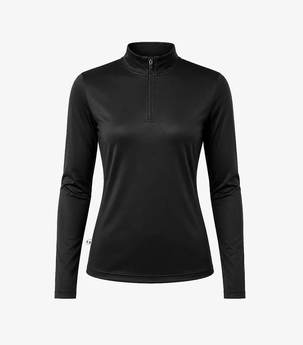 Cocorico Focus veste sport femme noir zippée