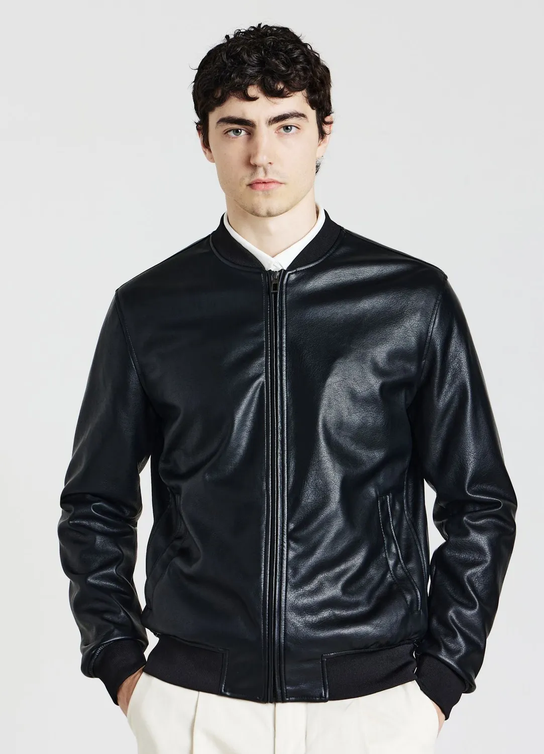 Calliope bomber similicuir blouson homme