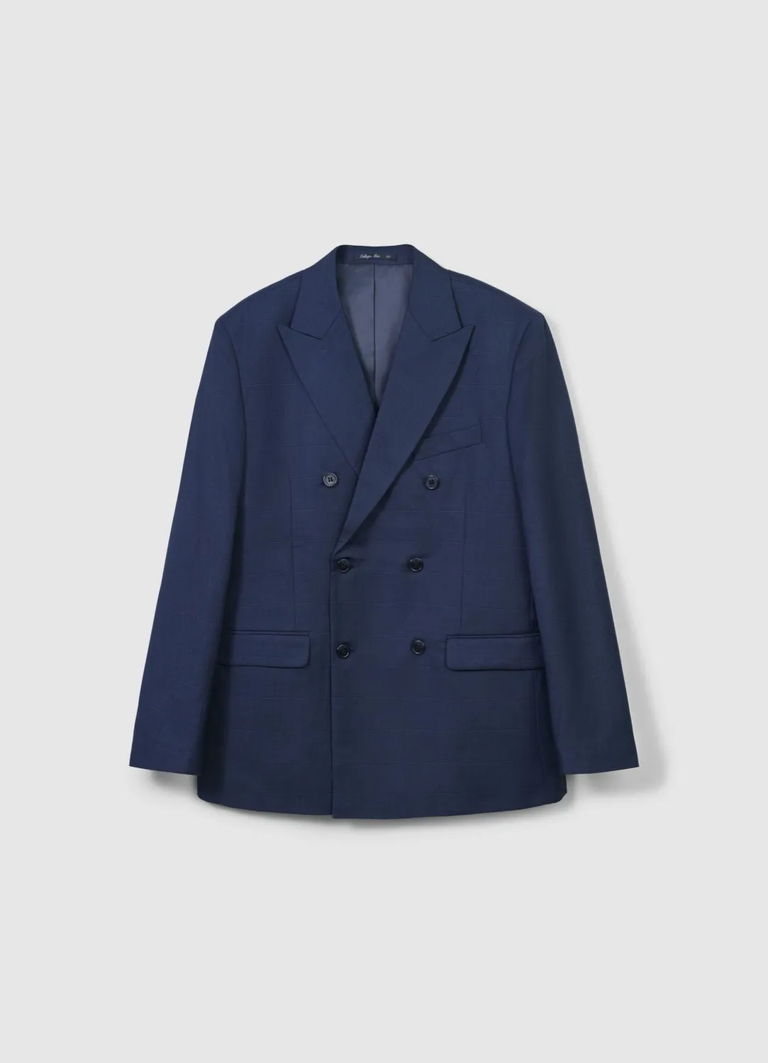 Calliope veste double boutonnage homme 50 à carreaux
