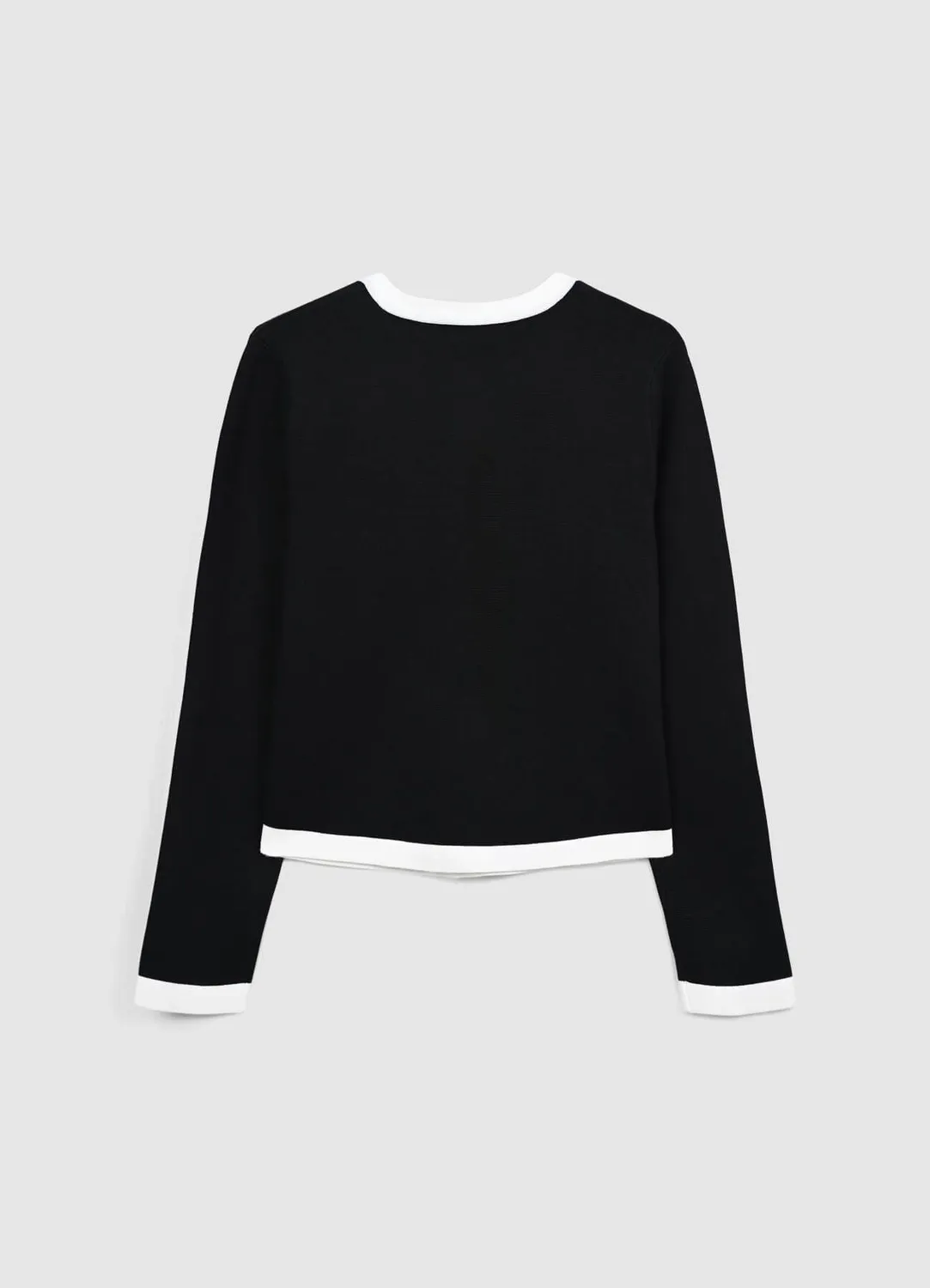 Calliope Cardigan boutons dorés femme col rond