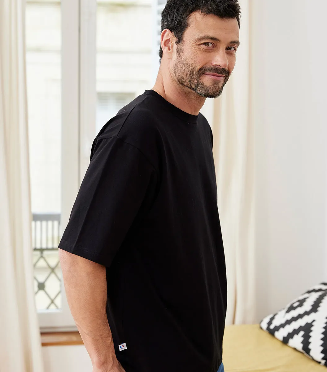 Cocorico Intemporel t-shirt oversize homme noir épais