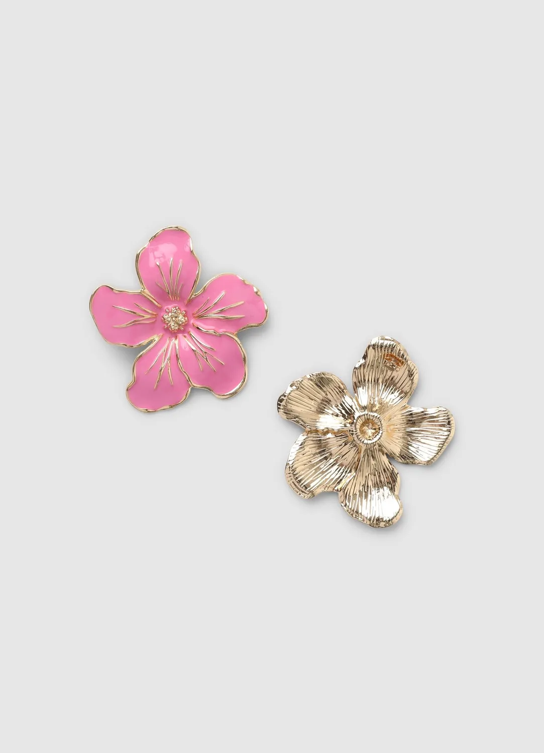 Calliope boucles d'oreilles fleurs brillantes