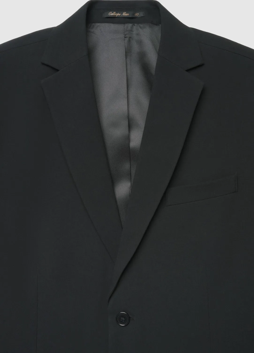 Calliope veste tailleur homme unie 2 boutons