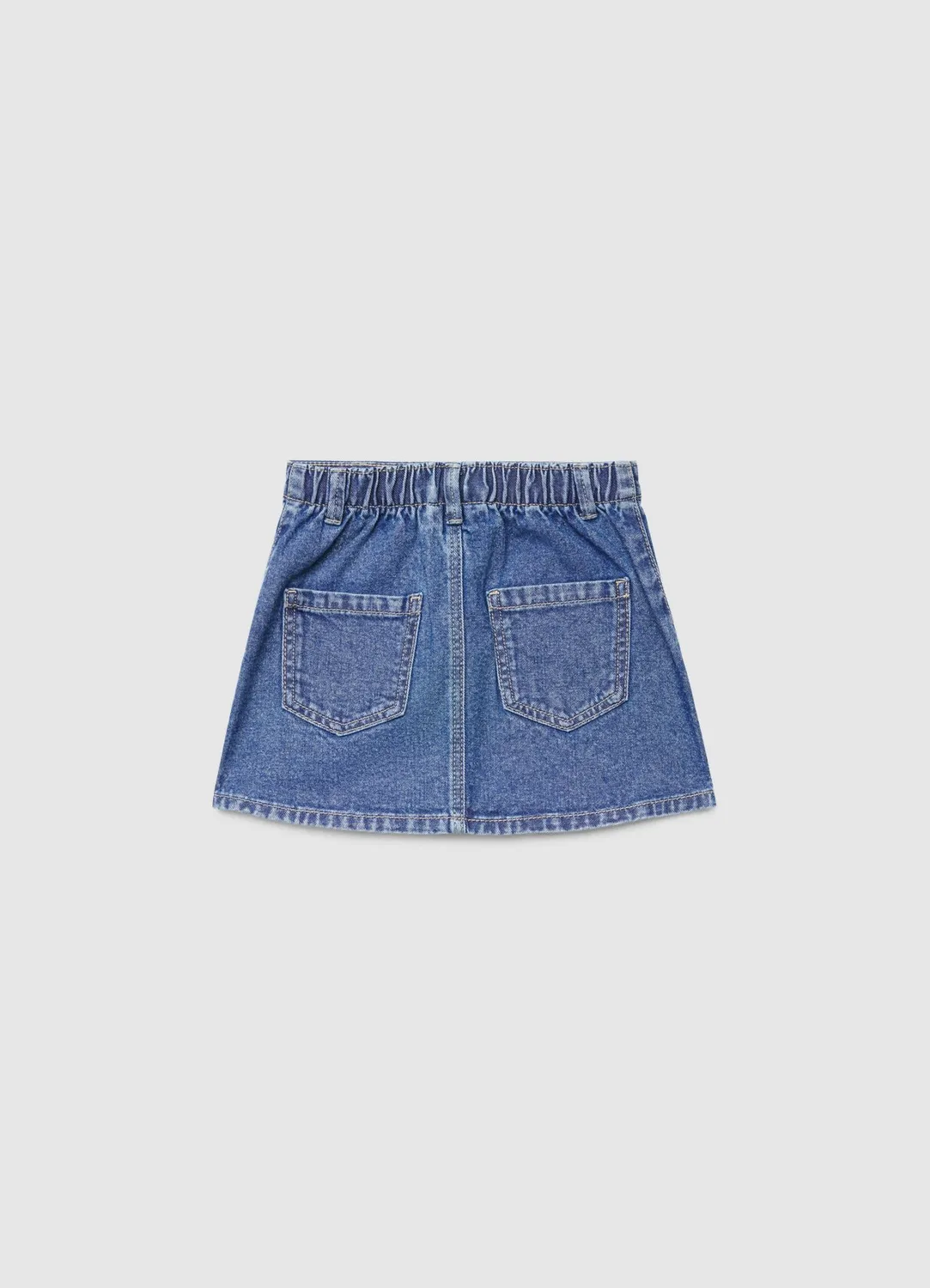 Calliope jupe mini denim fille 6-7 ans poches cœur