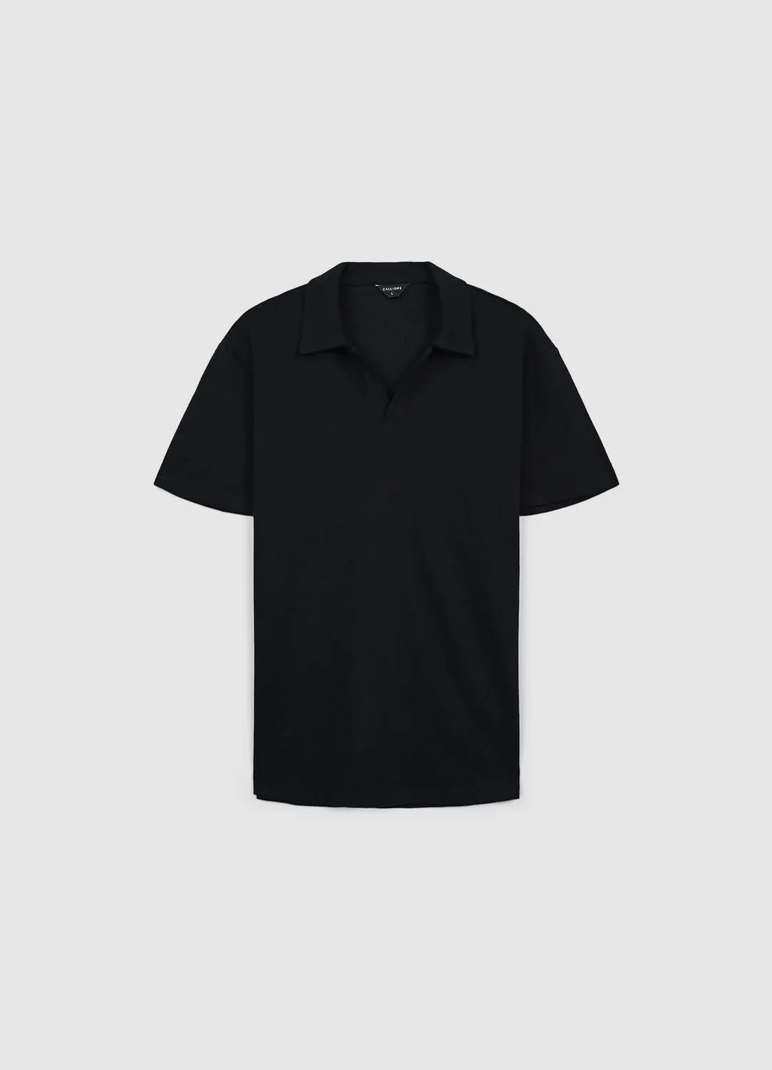Calliope polo homme manches courtes misto cotone