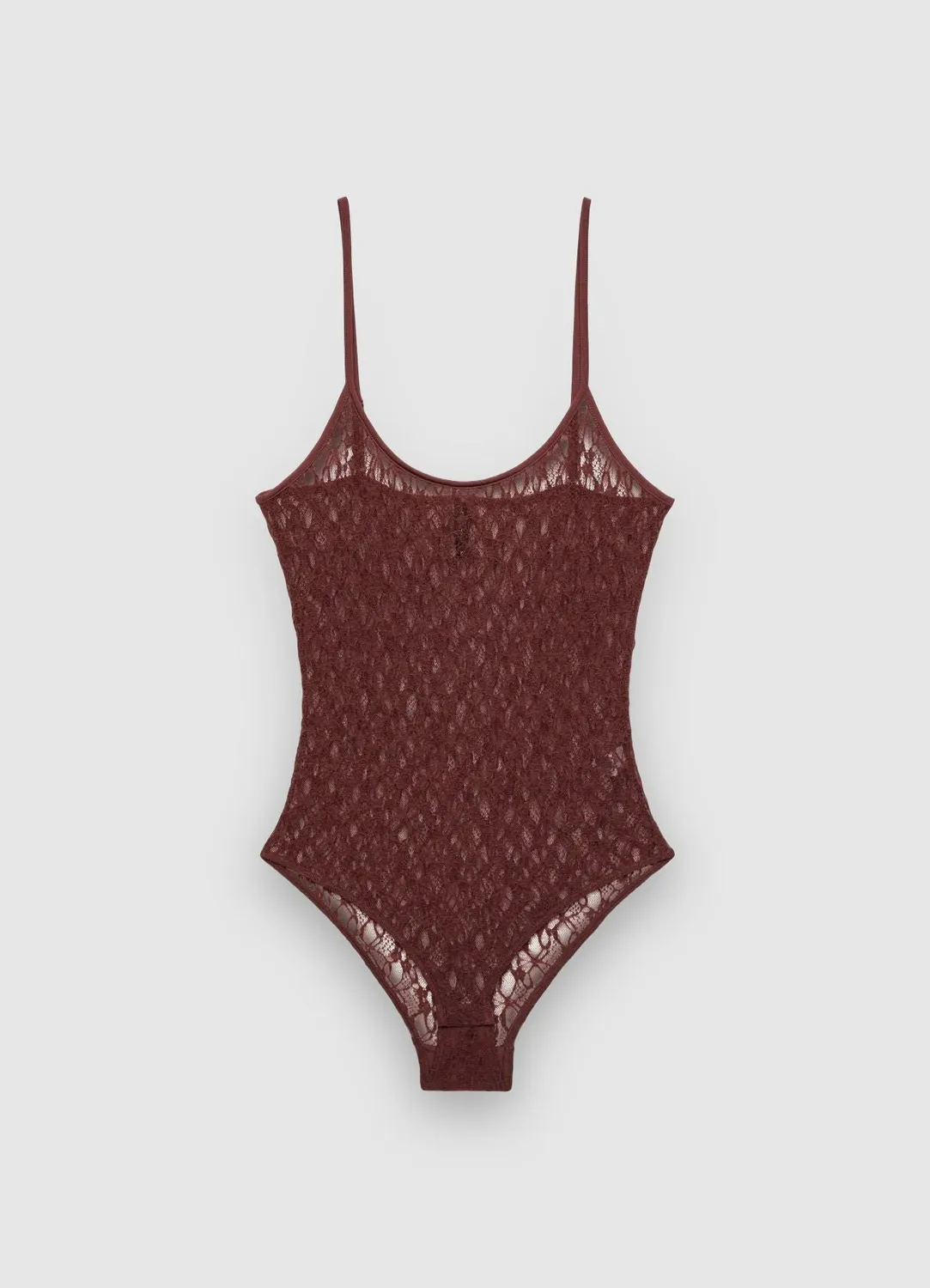Calliope body dentelle bretelles fines femme
