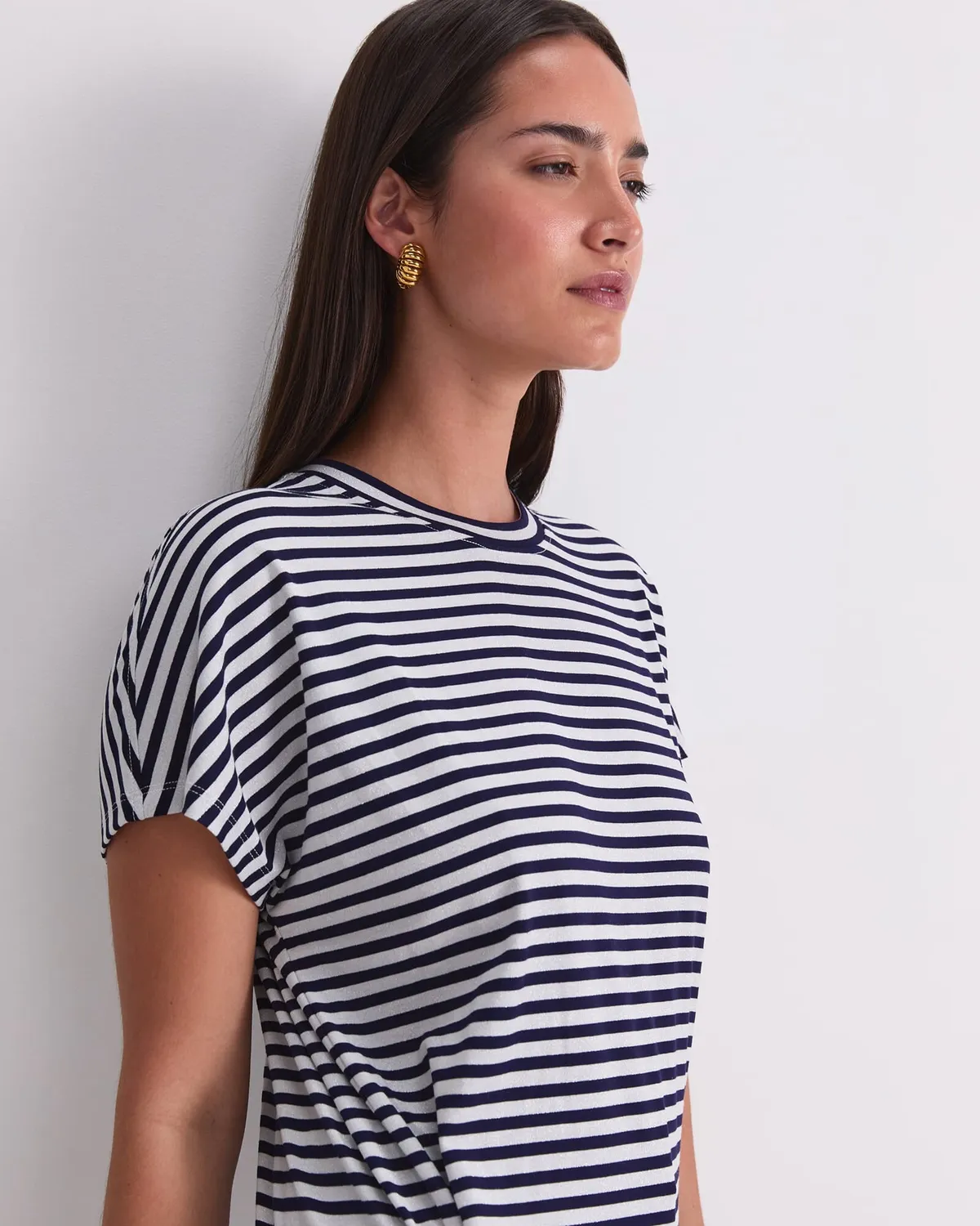 Sportscraft Chloe Lurex tee-shirt femme rayé