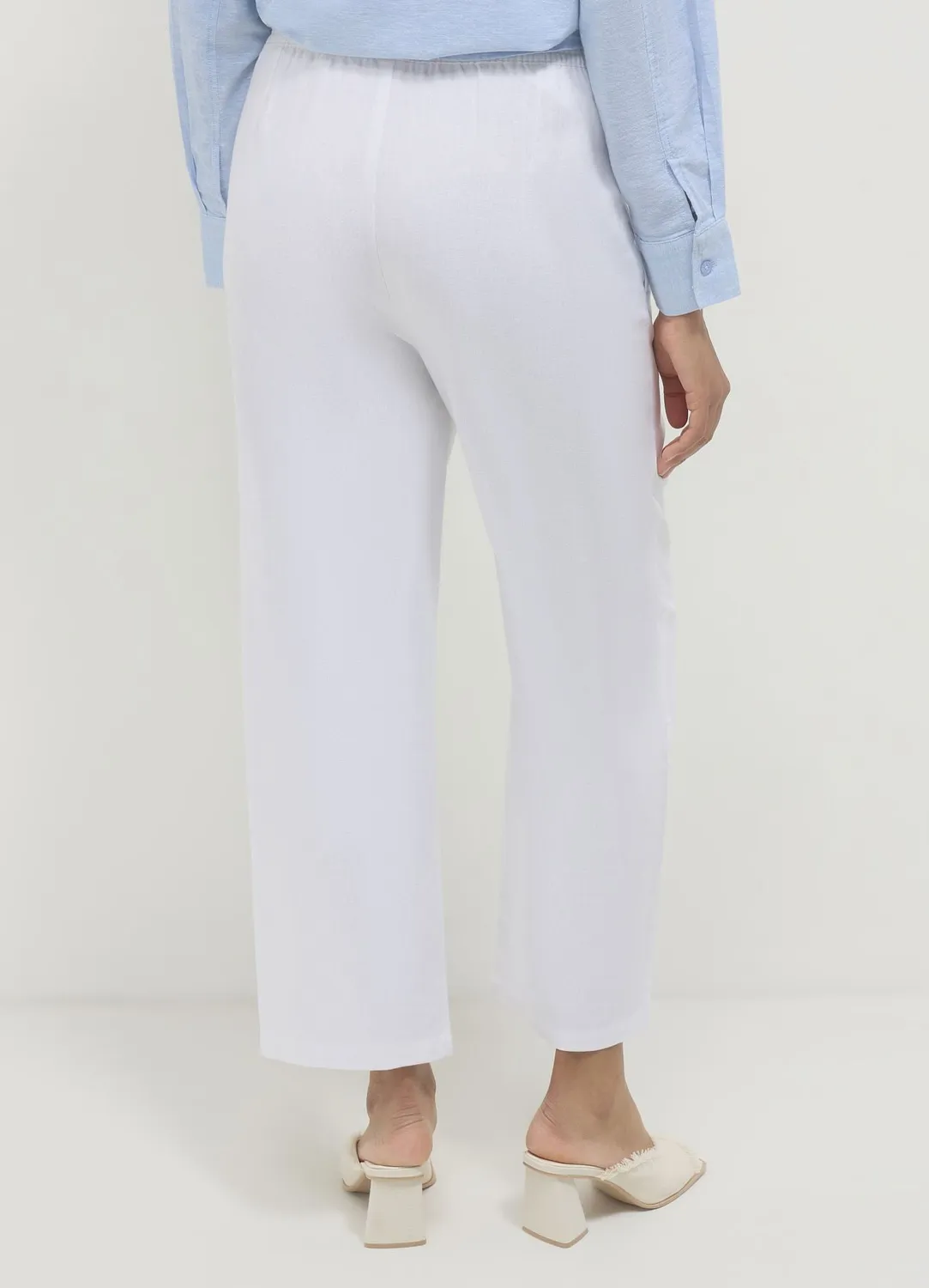 Calliope jogger lin femme poches latérales