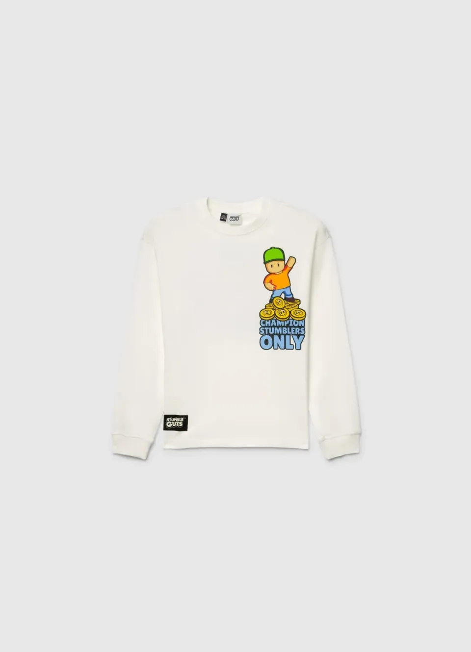 Calliope Stumble Guys t-shirt garçon manches longues