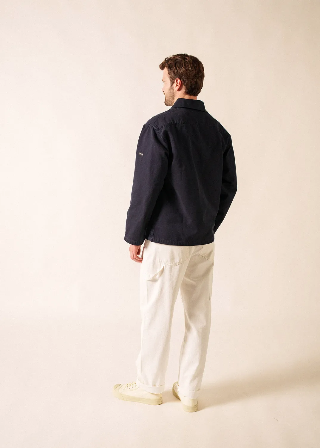 Saint James Nemo vareuse marine coton 100% homme