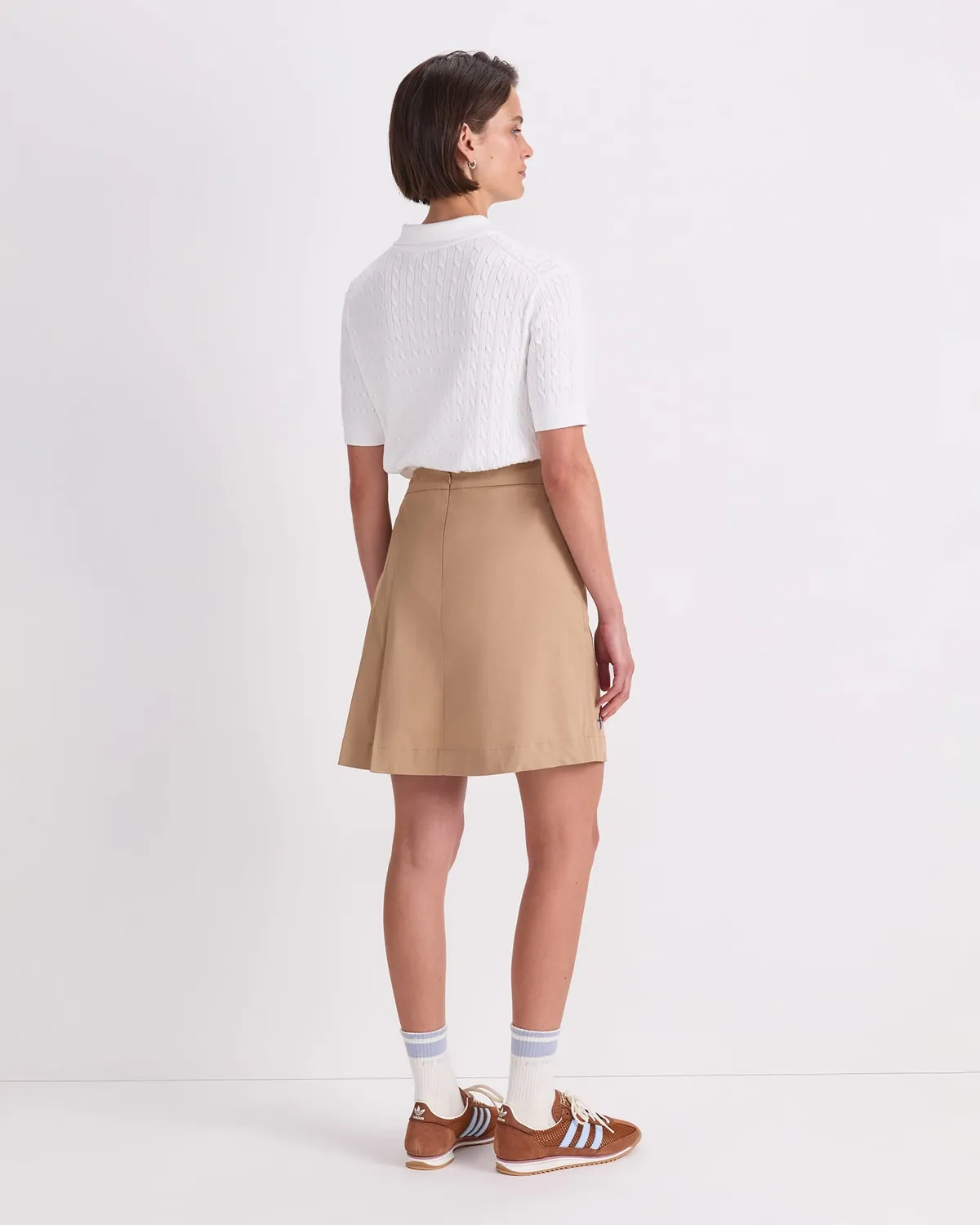 SPORTSCRAFT Evie Mini Skirt mini jupe plissée coton