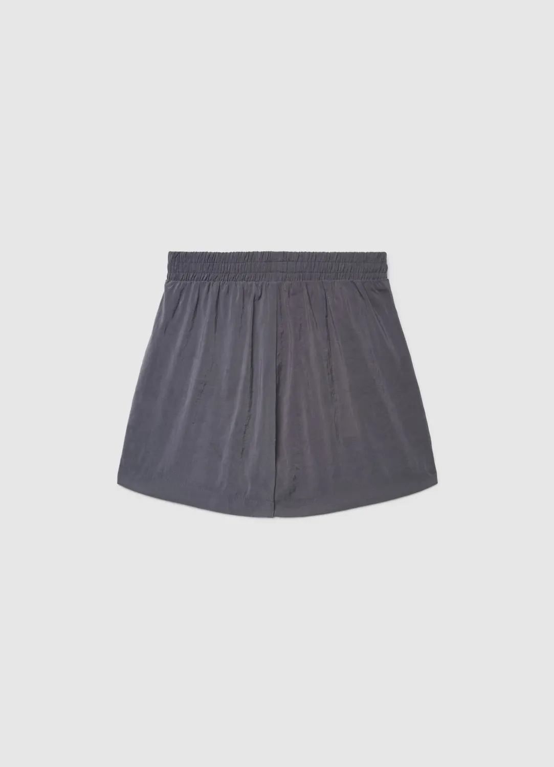 Calliope Élastiqué short femme taille haute uni