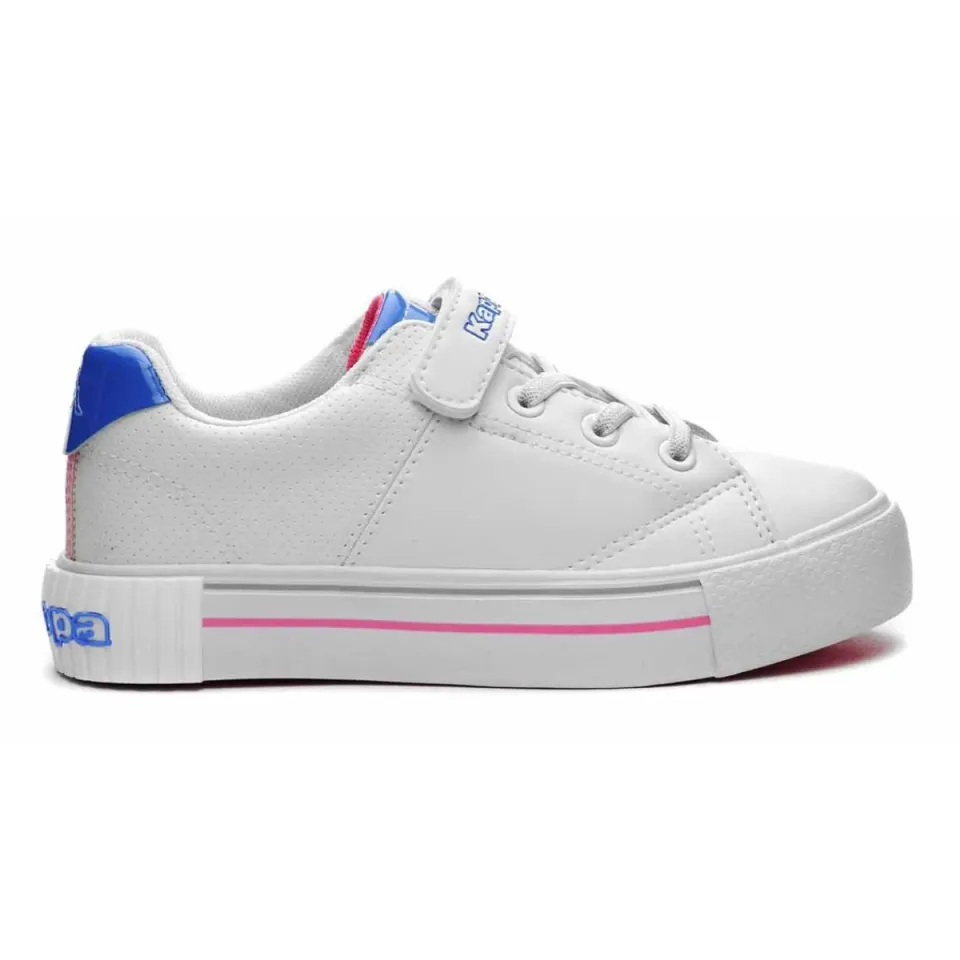 Robe di Kappa Tudy baskets enfant blanc velcro 28-39