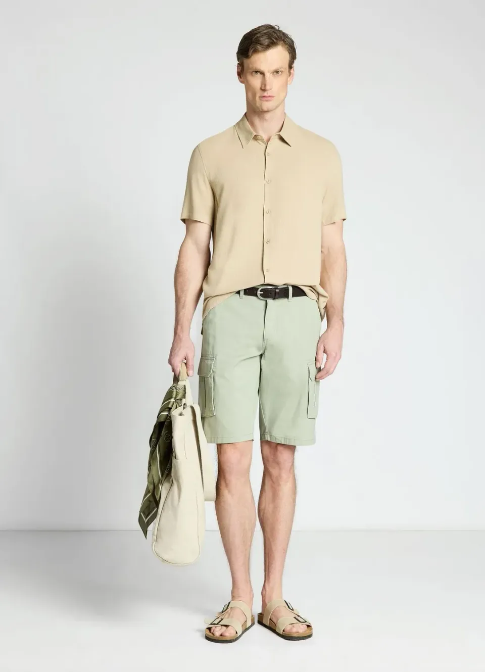 Calliope shorts cargo homme uni regular
