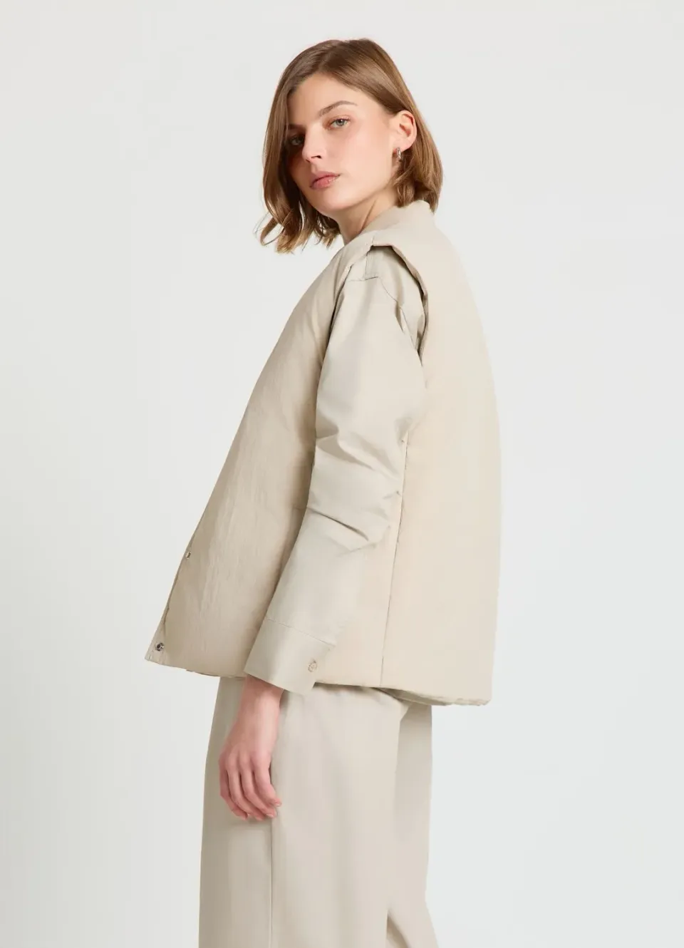 Calliope gilet sans manches femme matelassé