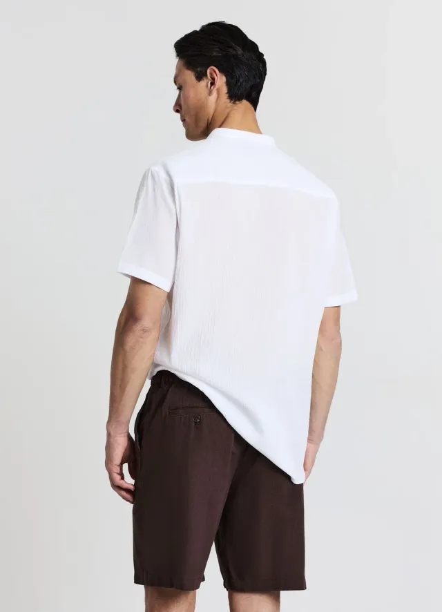 Calliope bermuda homme uni cordon taille regular