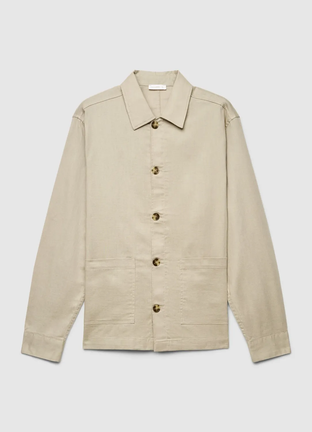 Calliope surchemise homme poches coupe droite