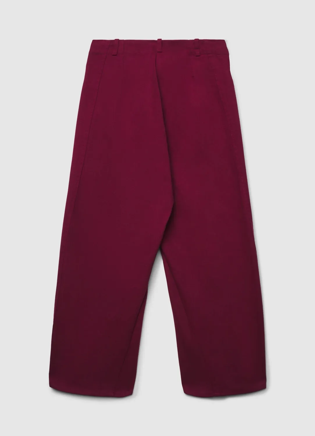 Calliope Pantalon balloon femme taille haute long