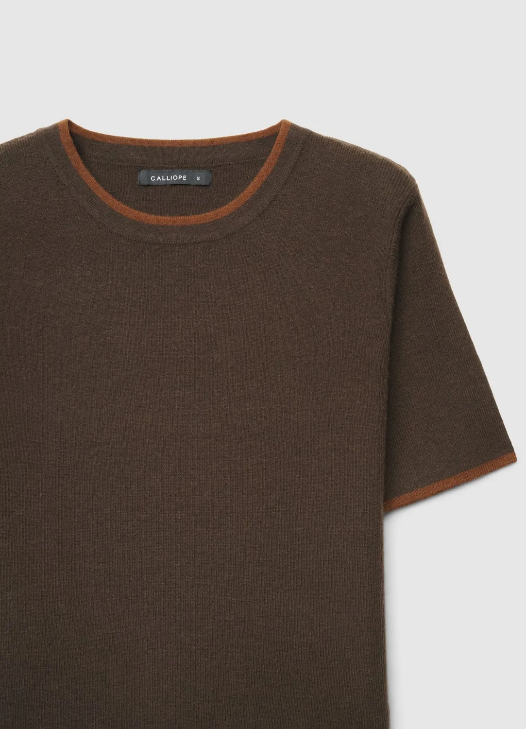 Calliope t-shirt femme maille profils contrastés