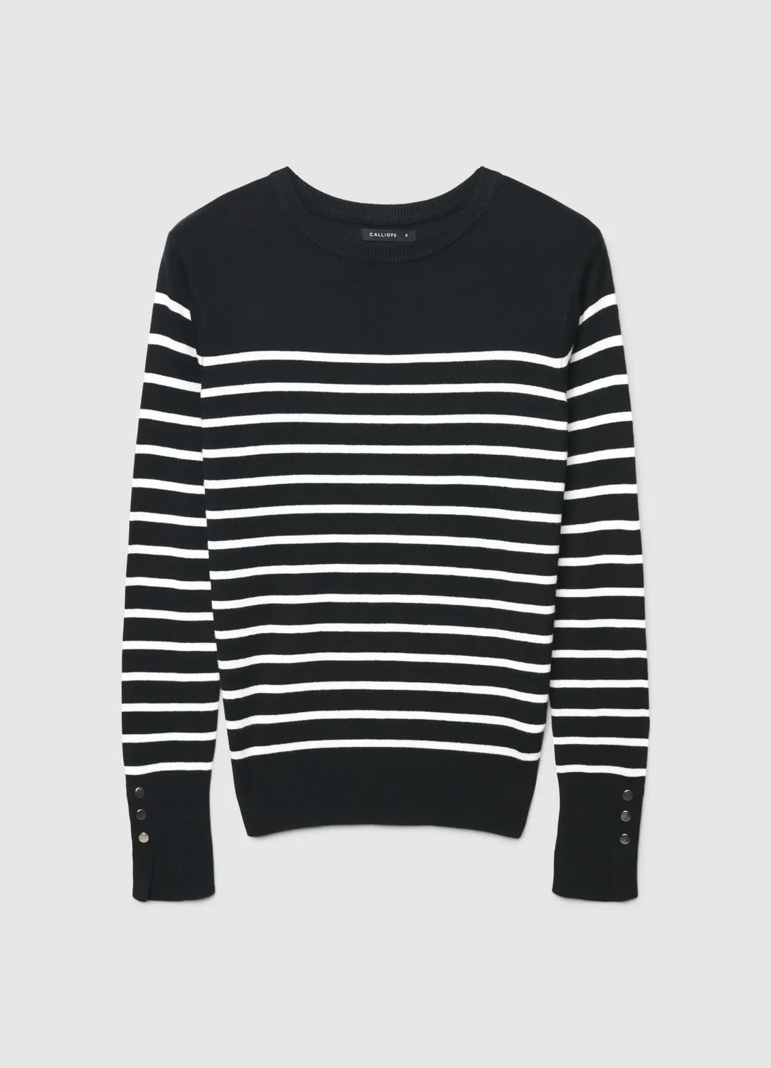 Calliope rayures pull femme manches longues rayé