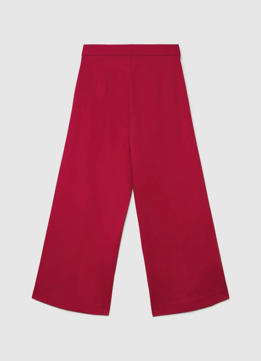 Calliope Culotte tailleur femme jambe large uni bureau