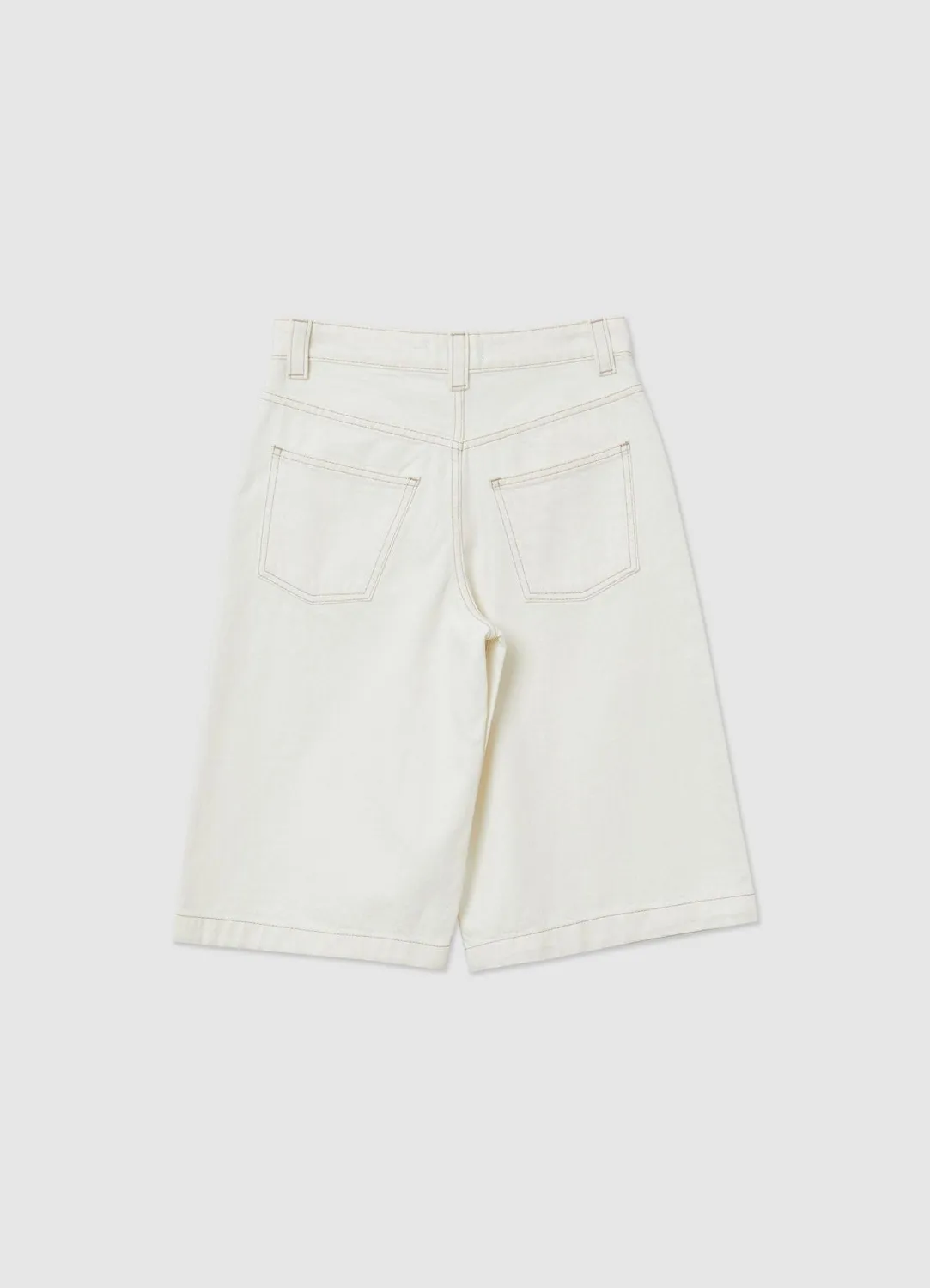Calliope Bermuda denim à clous short femme