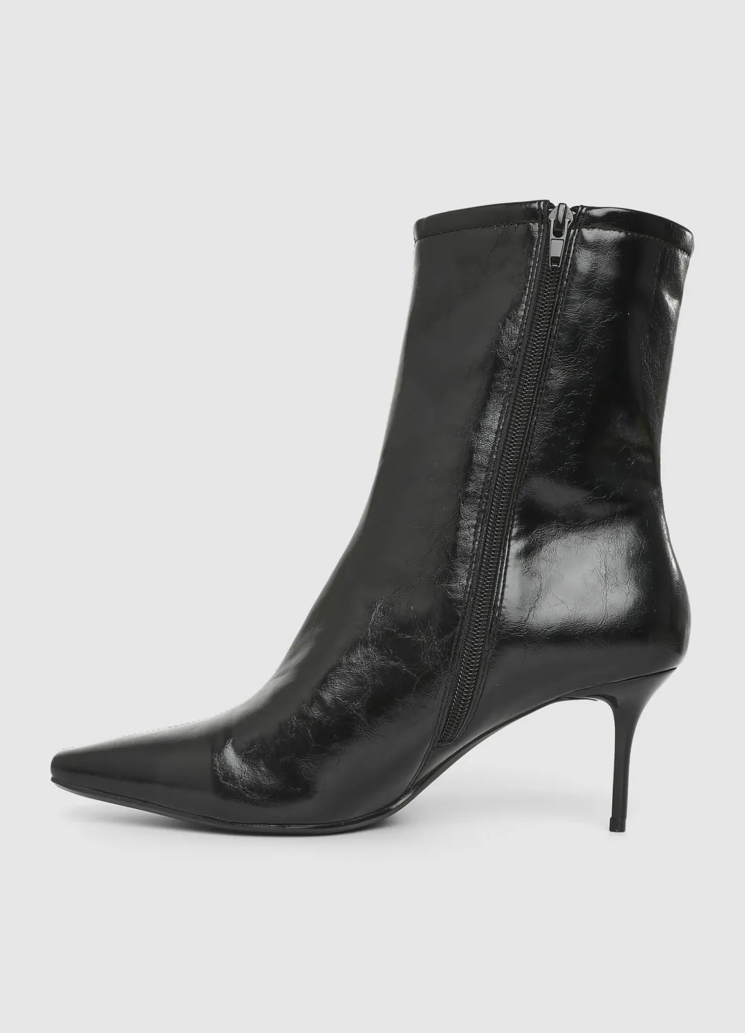 Calliope bottines femme talon 6,5 cm zip bout pointu