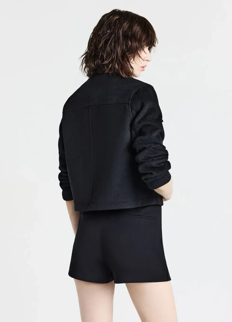 Calliope veste courte boutons dorés femme