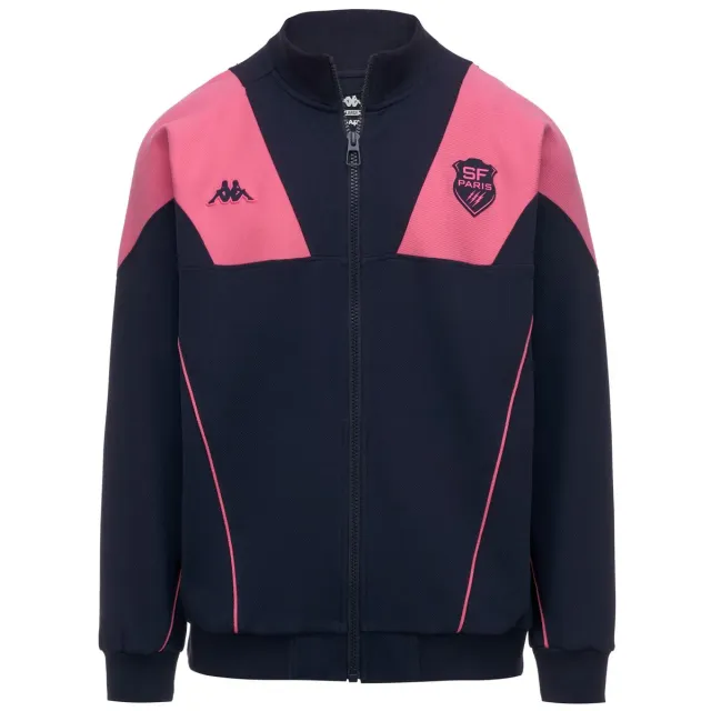 Kappa Valdar Stade Français 26/27 veste homme bleu