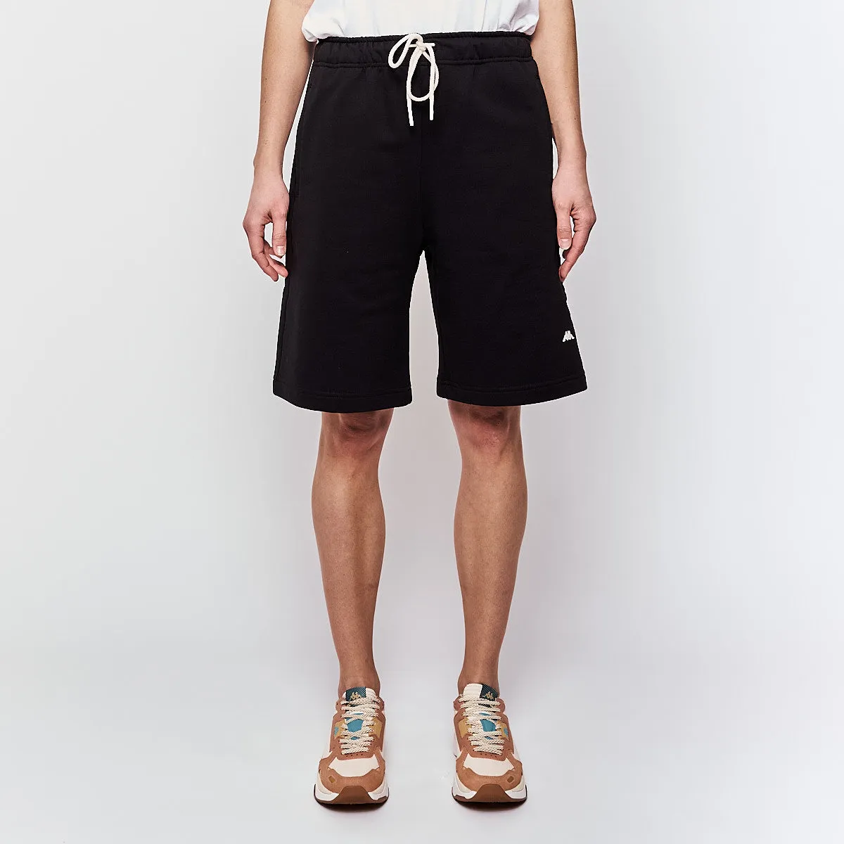 Robe di Kappa Karraway short noir coton unisexe droit