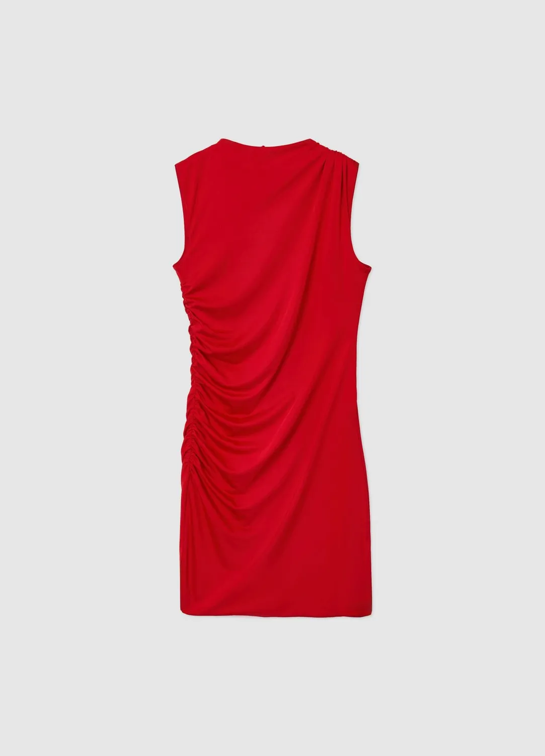 Calliope Atelier robe courte femme froncée sans manches