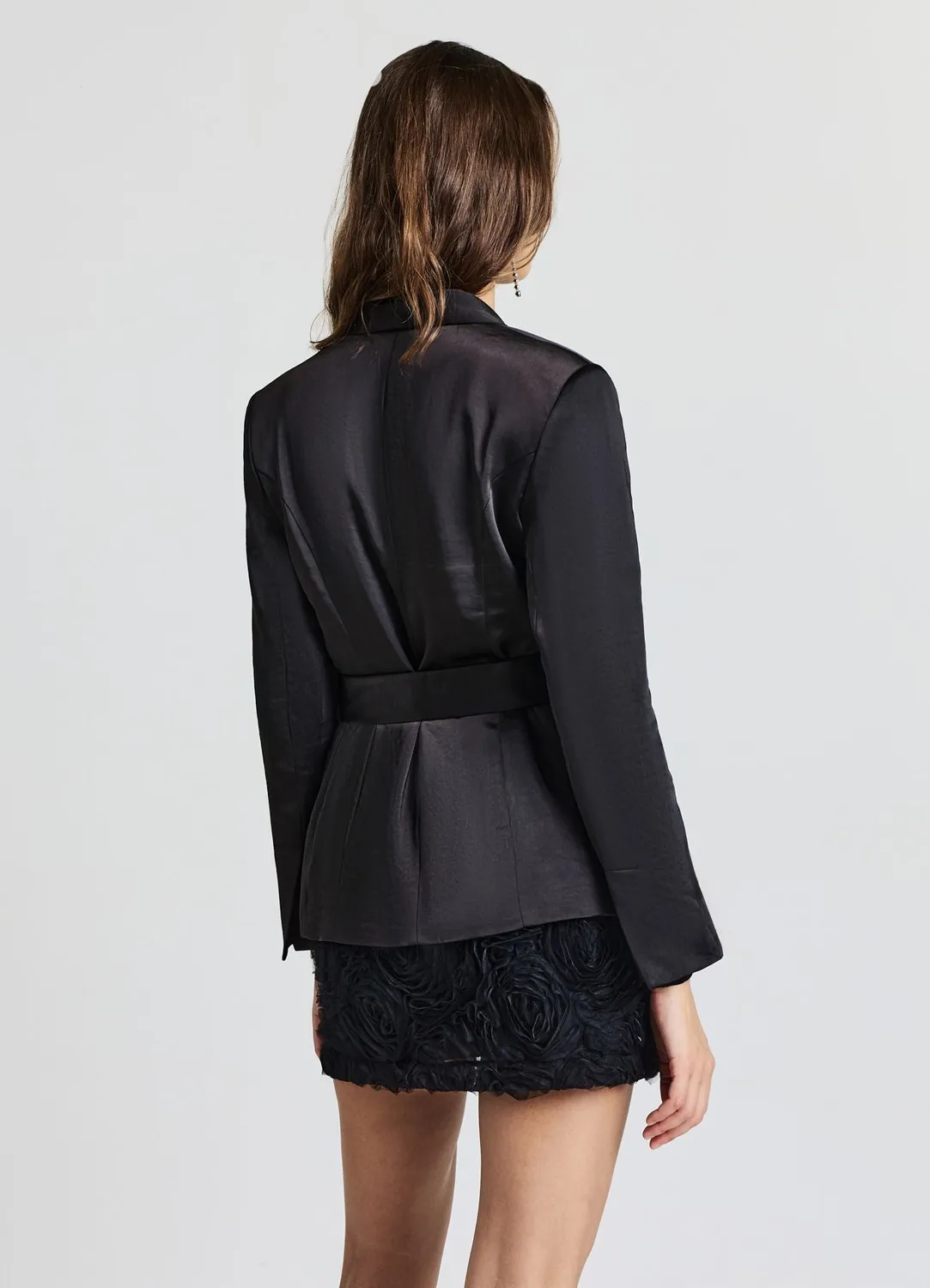 Calliope veste femme satinée monopetto réversible