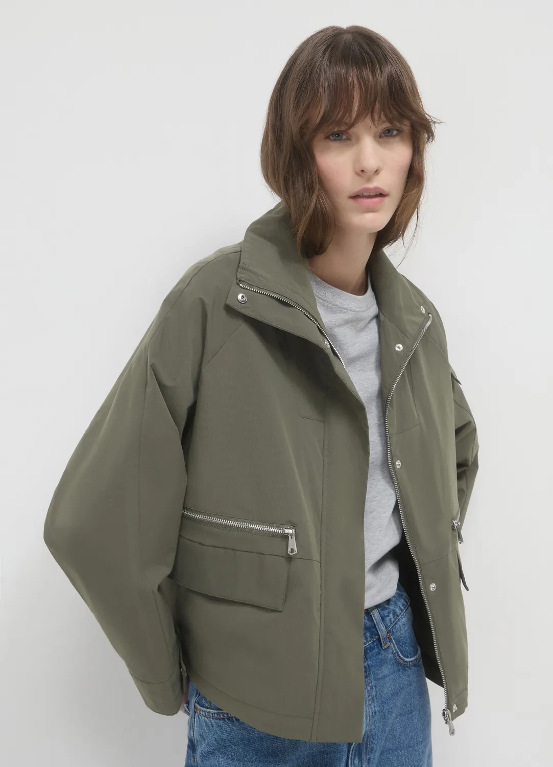 Calliope Veste saharienne femme poches zippées