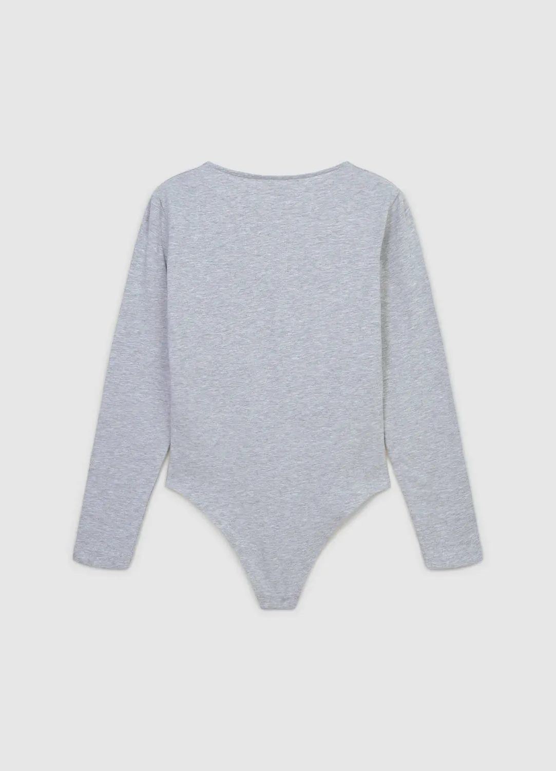 Calliope Body col V femme manches longues ajusté
