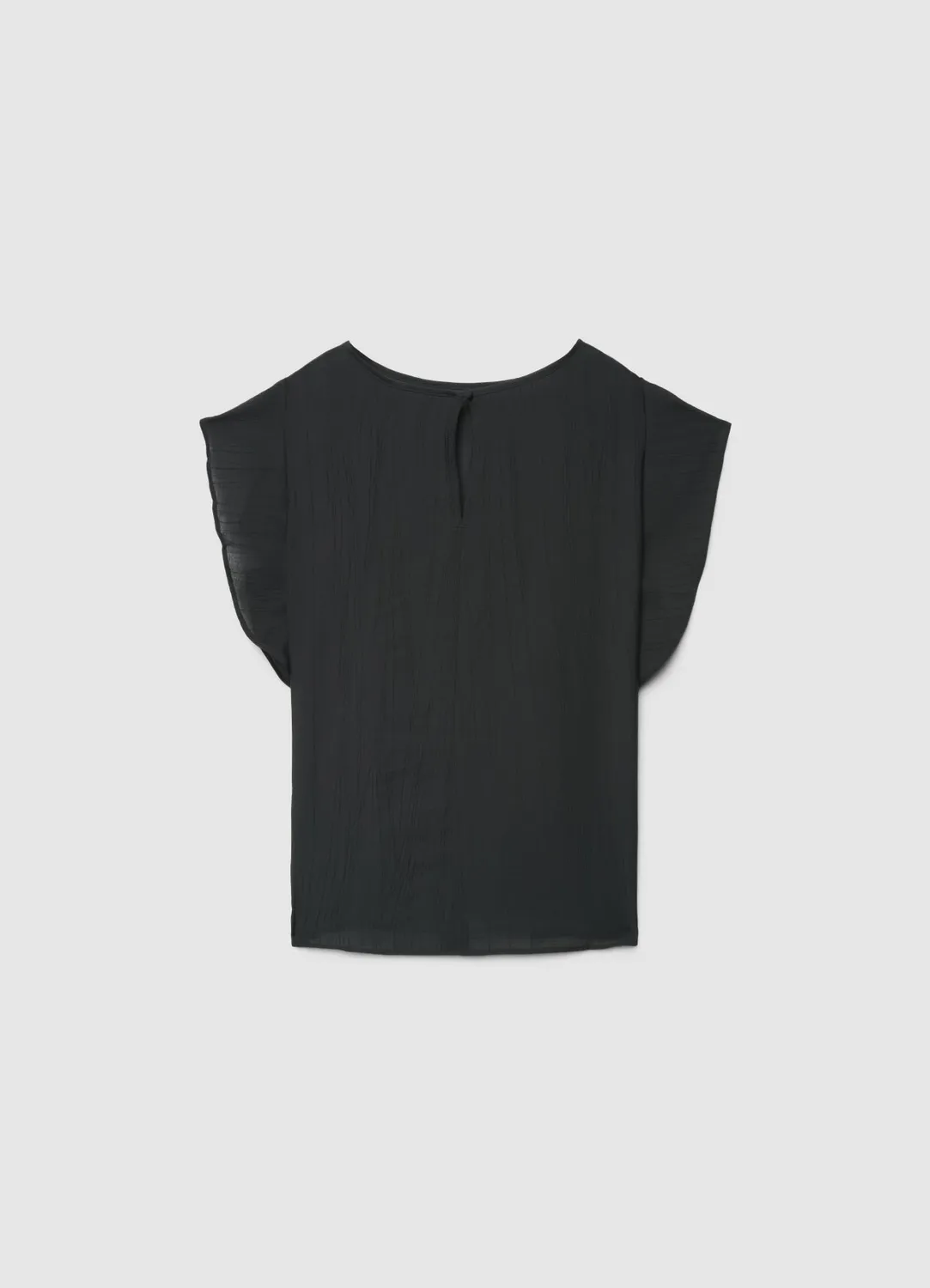 Calliope blouse manches volants femme col rond
