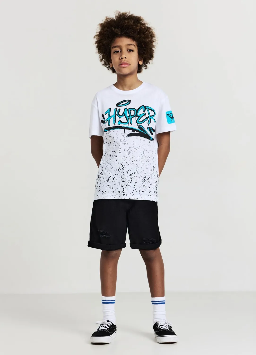 Calliope t-shirt oversize graffiti garçon coton