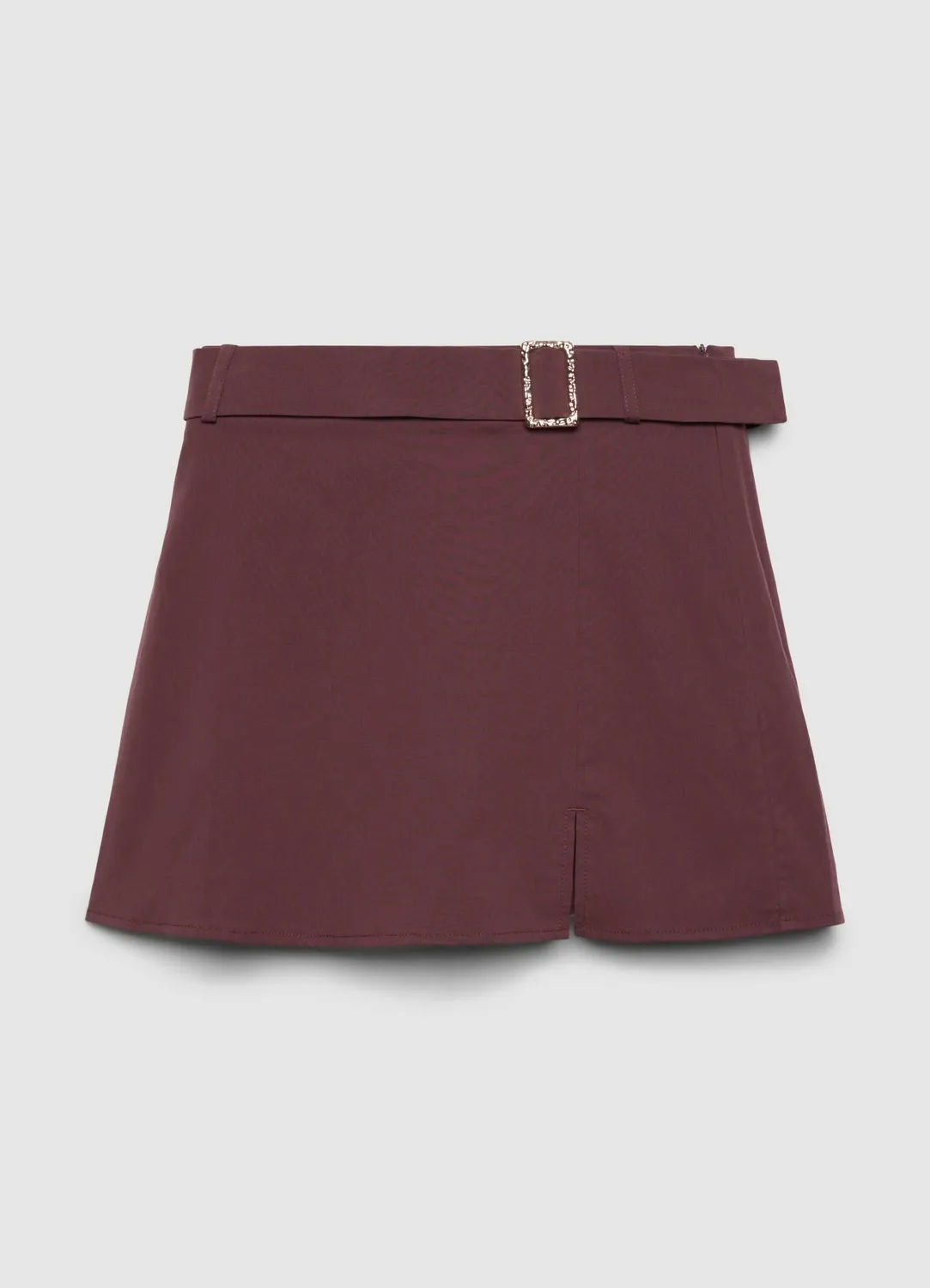 Calliope jupe-culotte femme ceinture fente devant