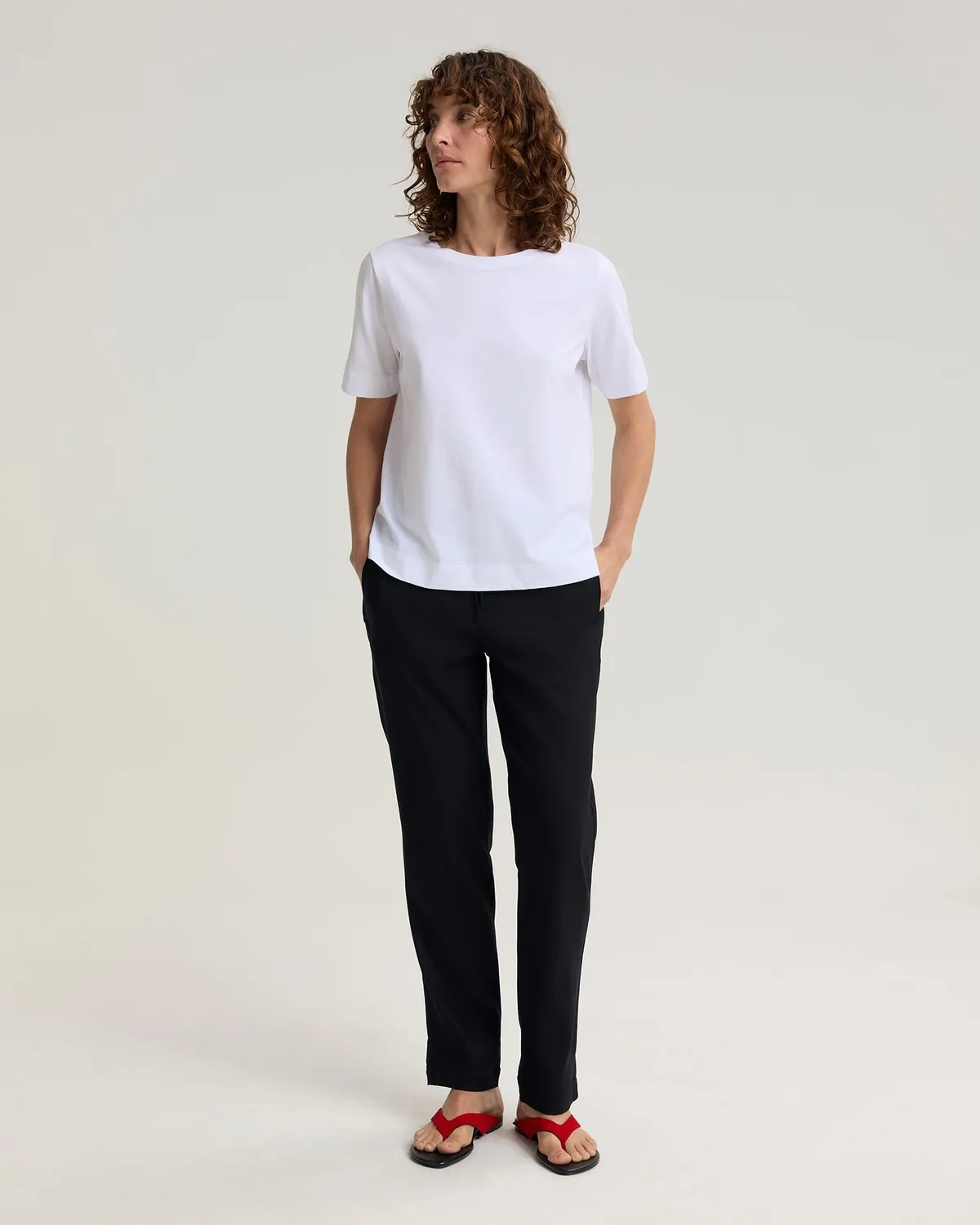 SPORTSCRAFT Mercerised t-shirt coton femme manches courtes