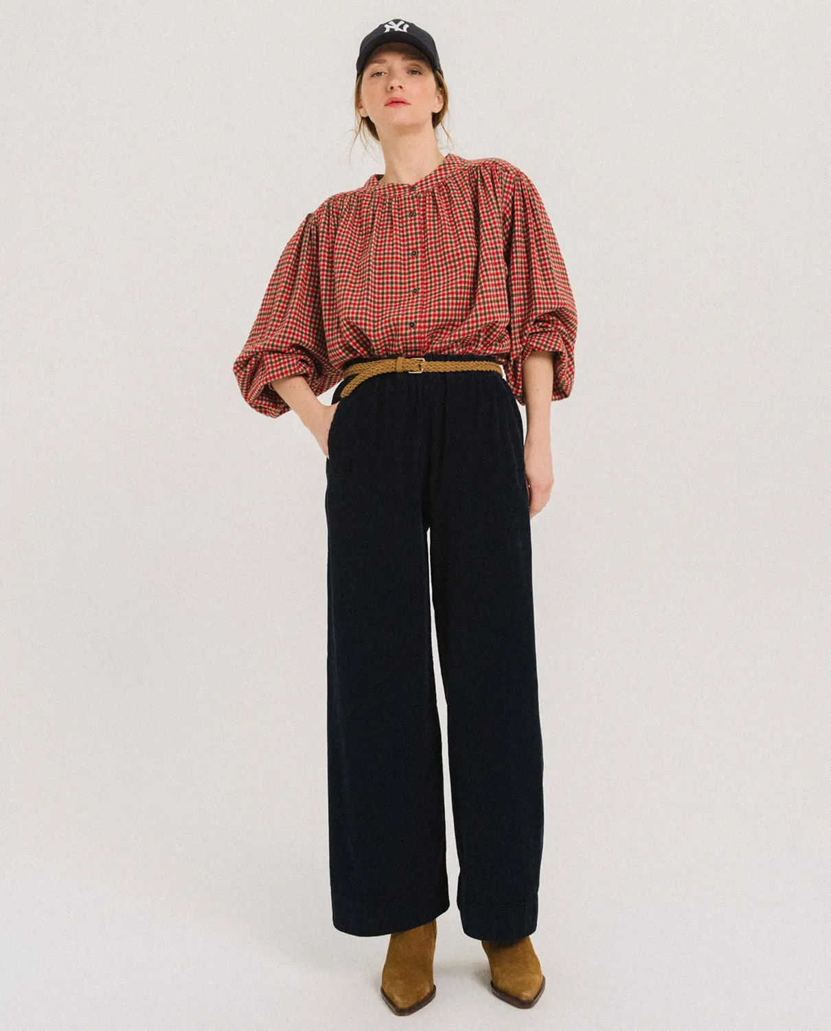 TINSELS CANDIDE blouse TORRINI flanelle carreaux