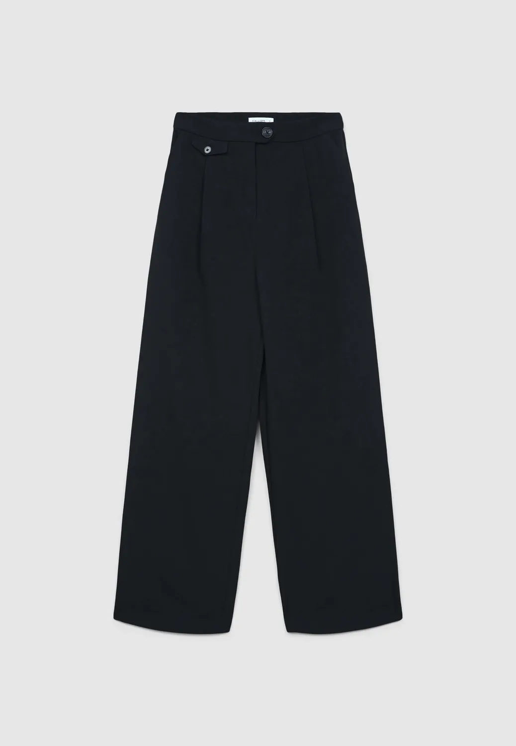 Calliope pantalon palazzo femme pinces regular