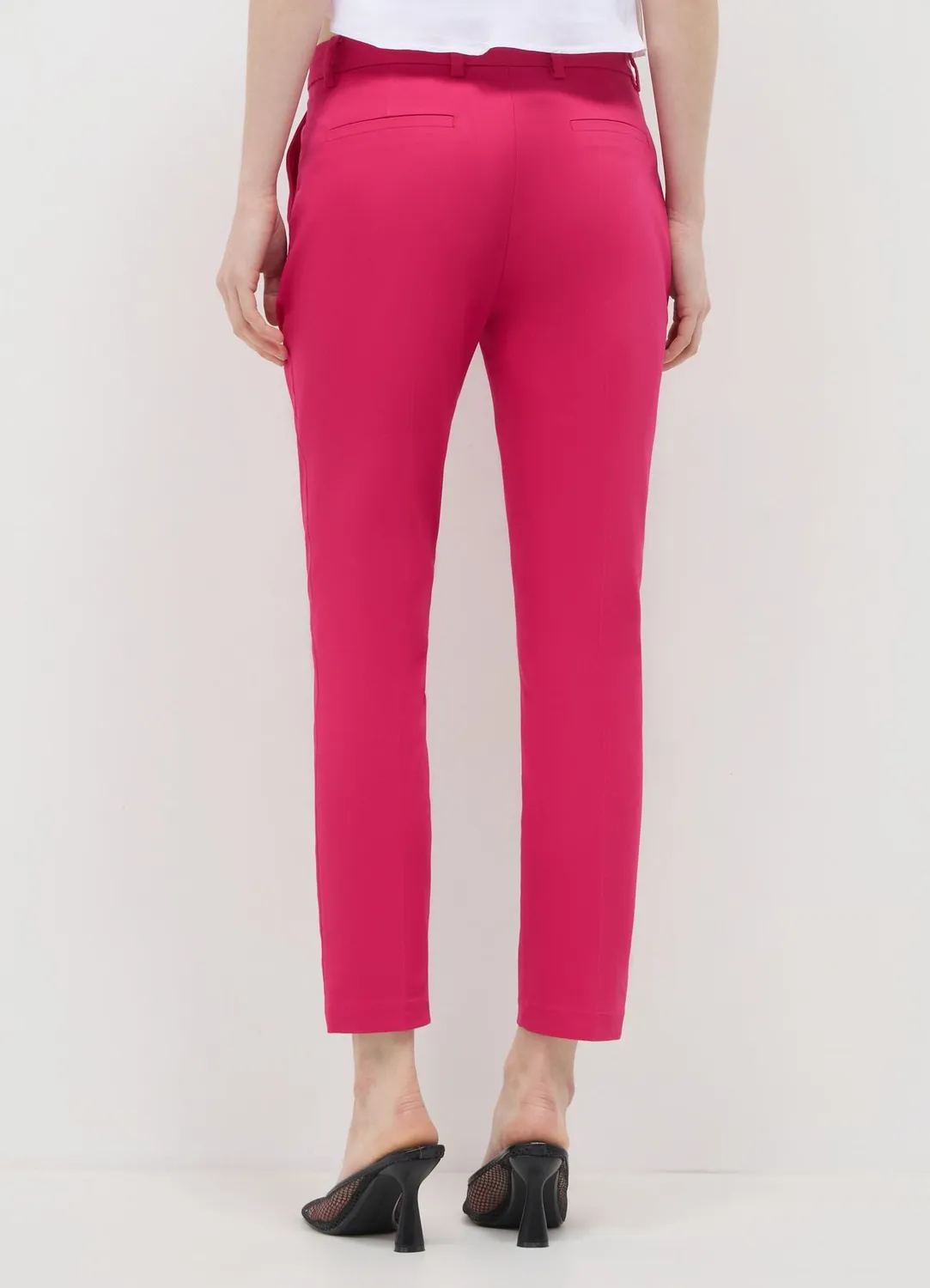 Calliope pantalon satin coton femme regular