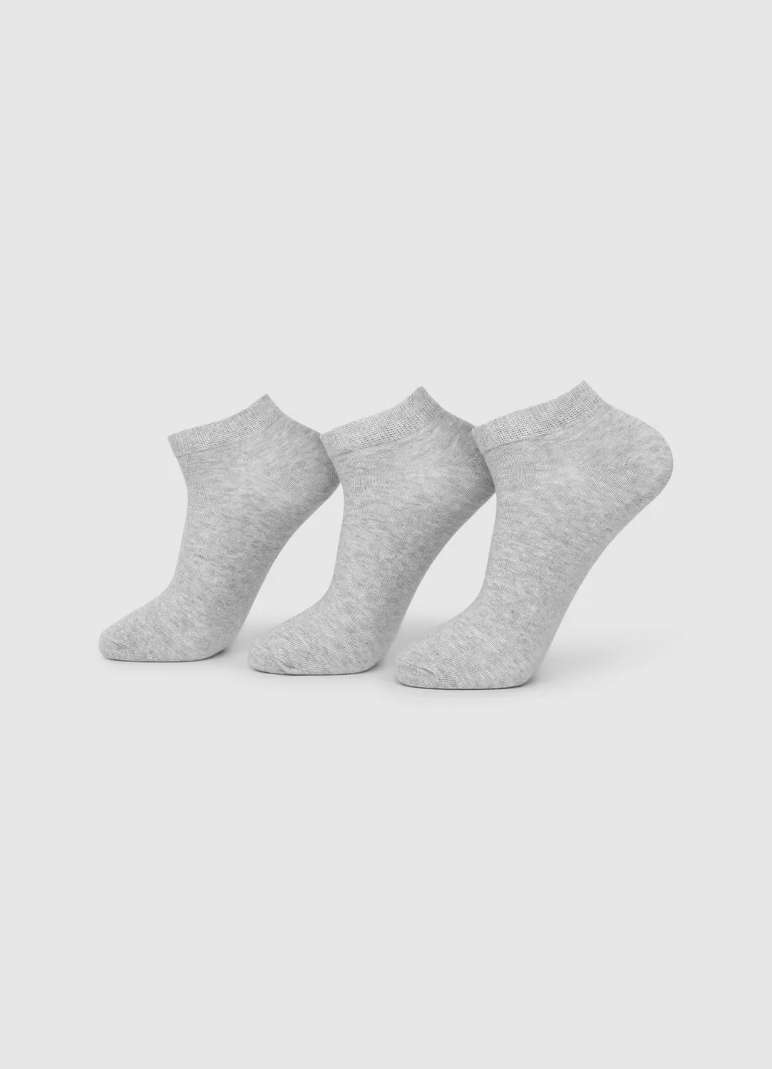 Calliope socquettes unies homme lot de 3 cheville