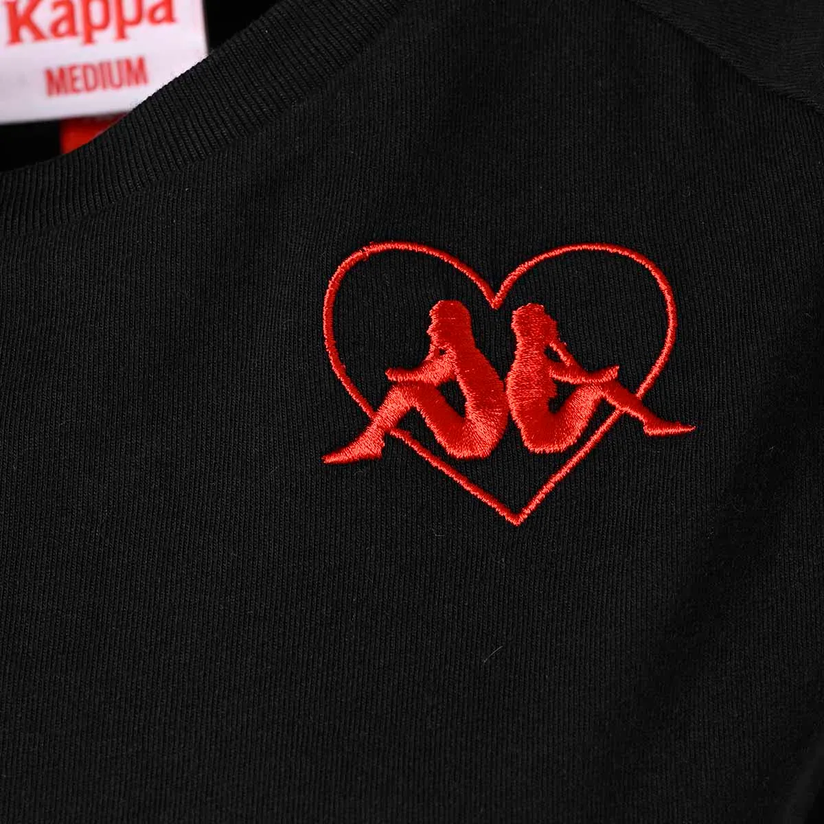 Robe di Kappa Authentic Lina T-shirt femme noir coton