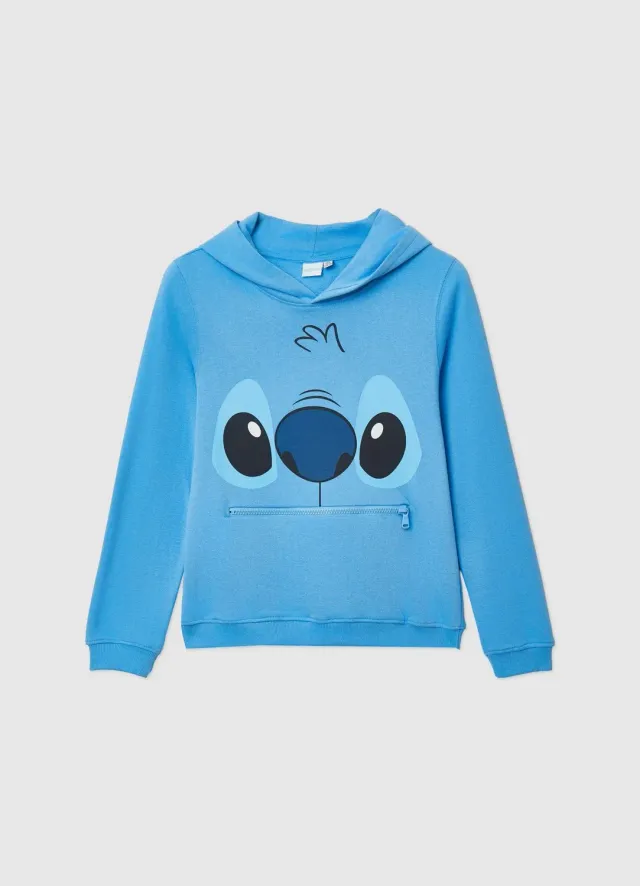 Calliope sweat capuche Stitch Disney coton enfant