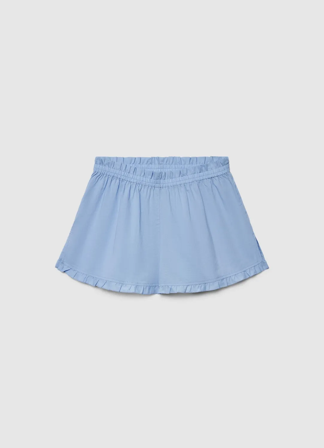 Calliope uni pyjama femme 2 pièces volants