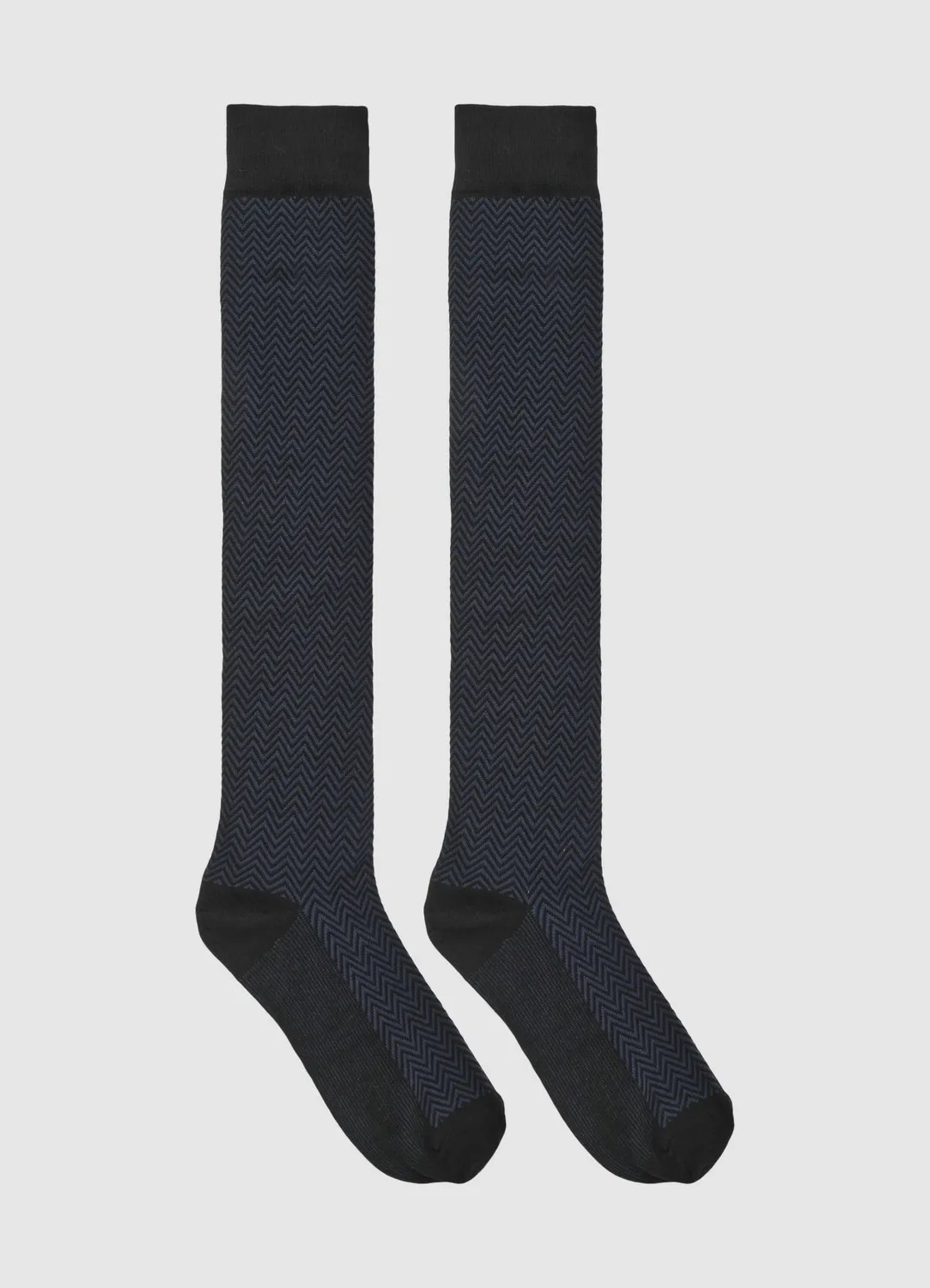 Calliope Chaussettes longues chevron homme