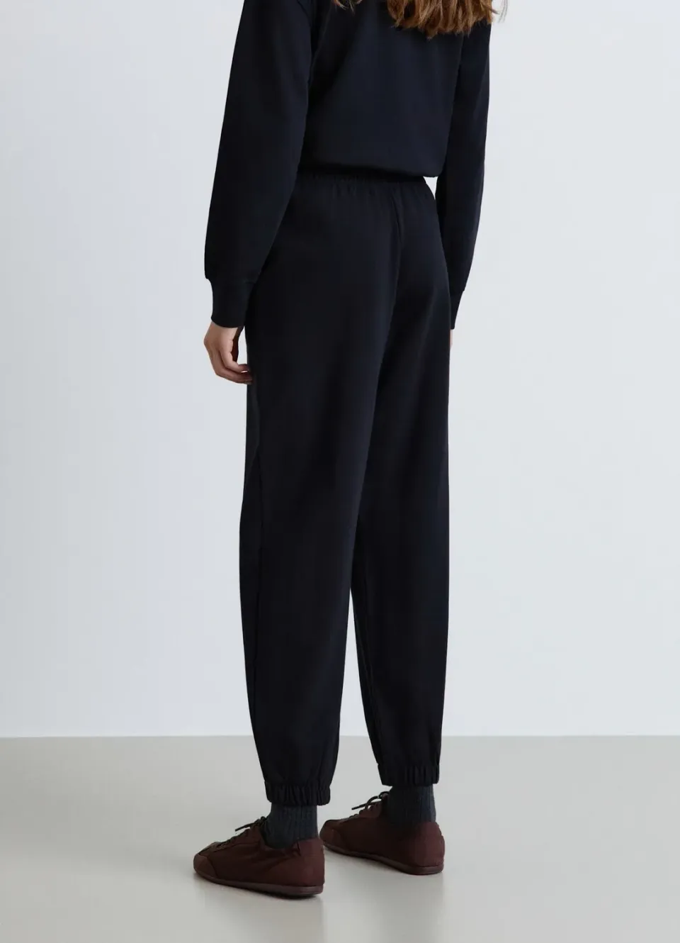 Calliope Coulisse pantalon jogger femme taille haute