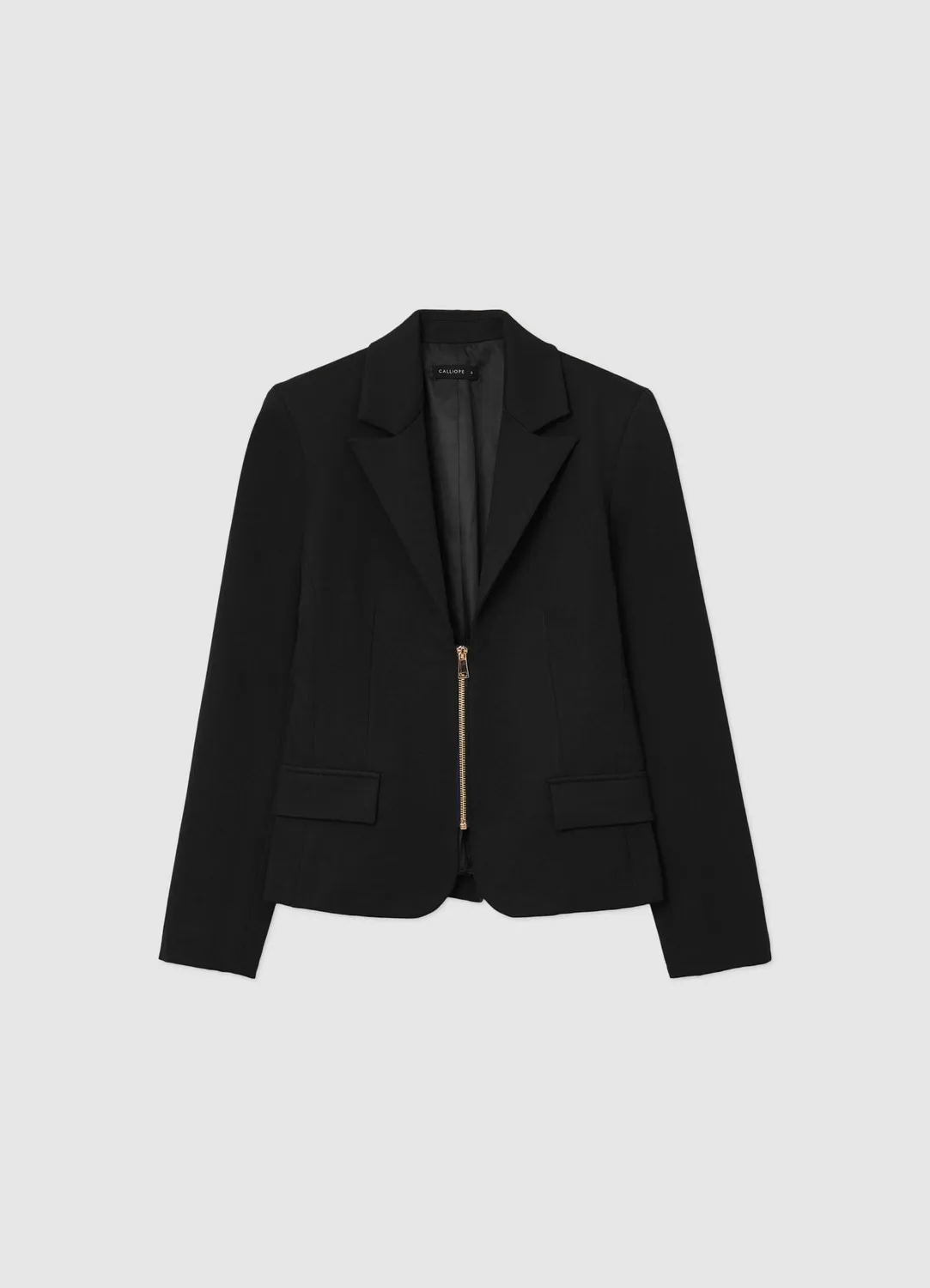 Calliope veste zippée femme punto milano unie