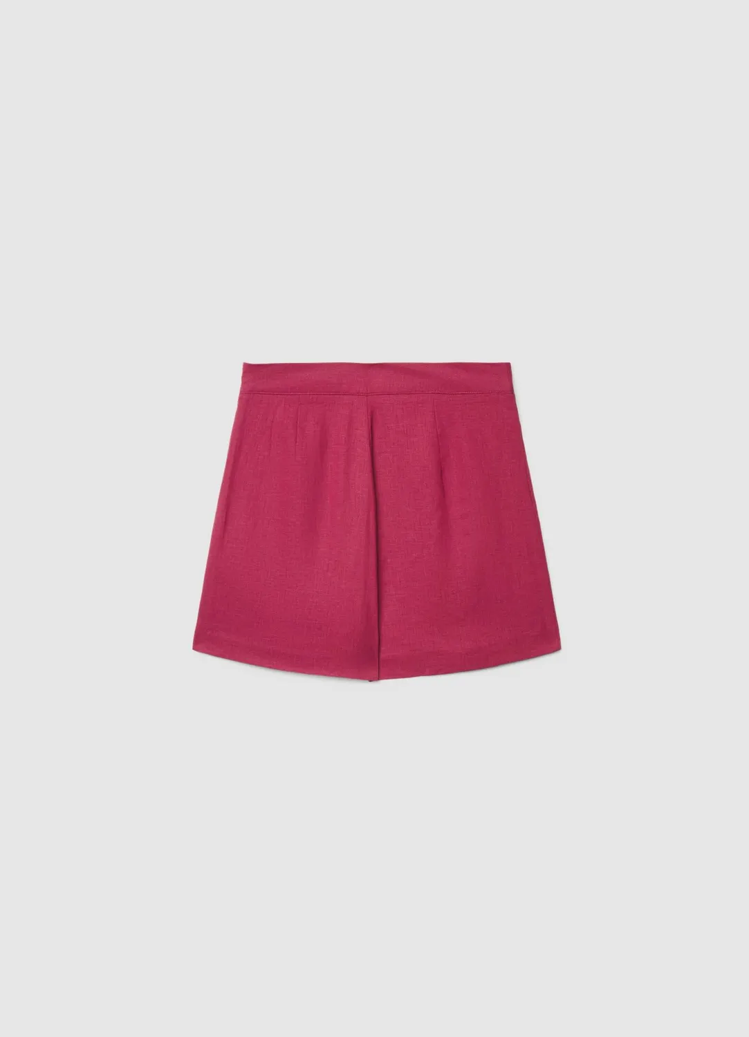Calliope jupe-short boutons femme taille haute