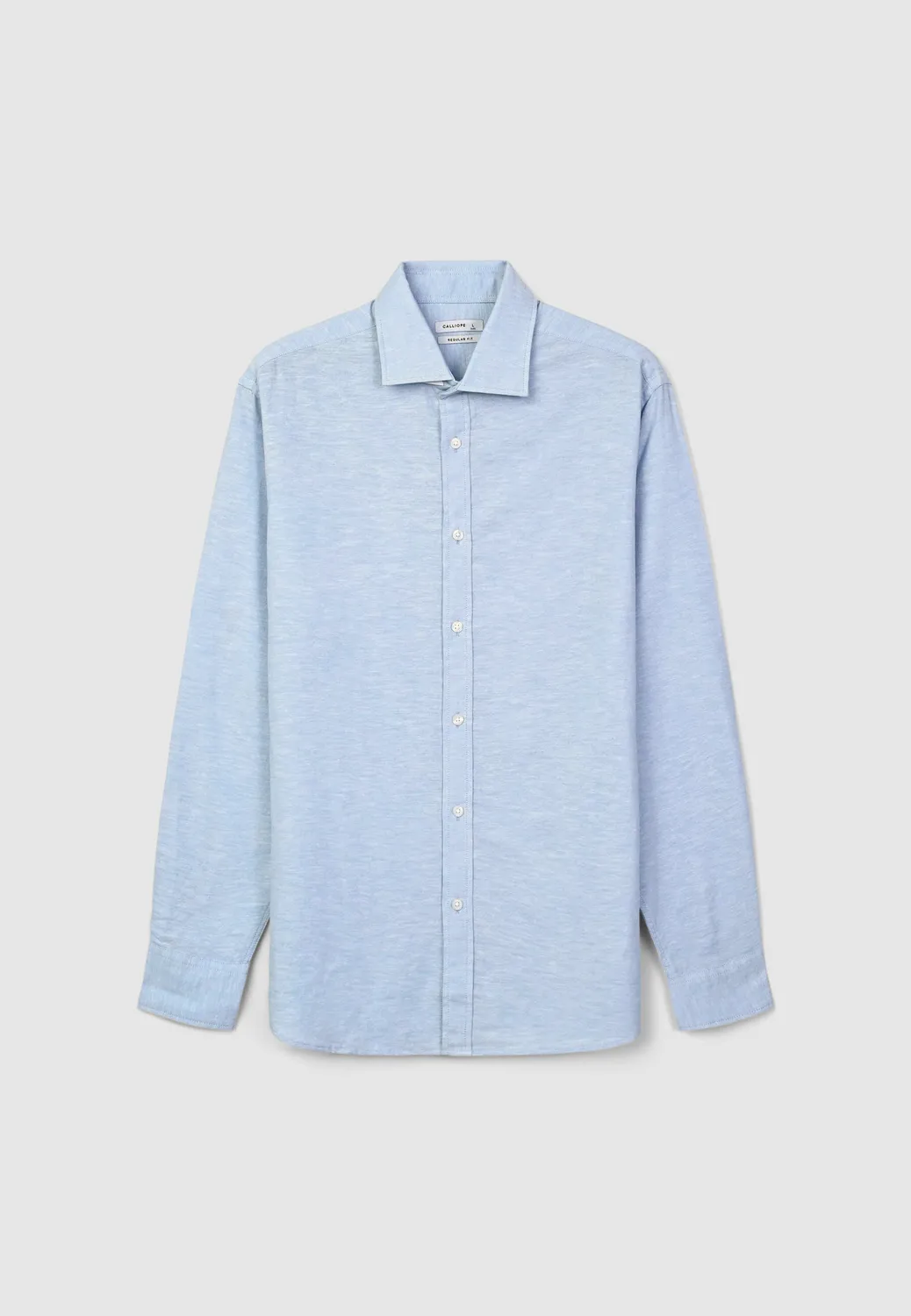 Calliope chemise lin homme manches longues